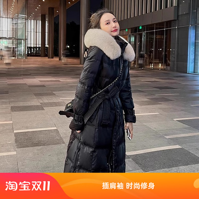 羽绒服女冬季2025新款小个子修身