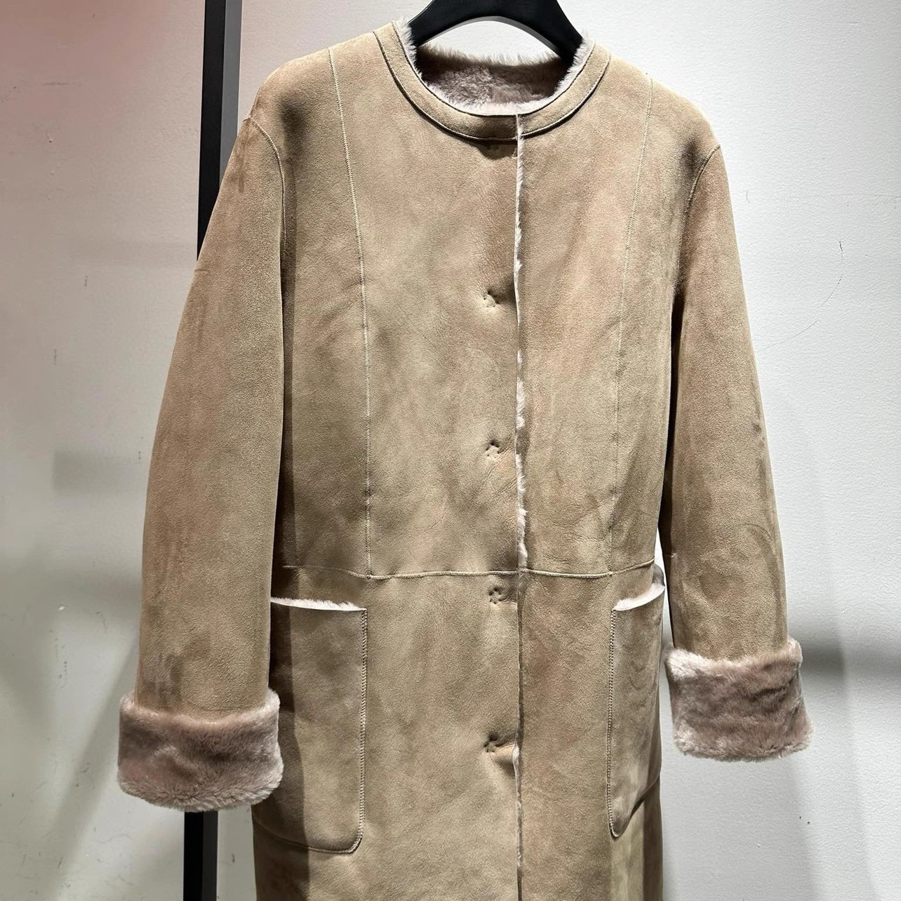 高端宽松显瘦仿羊羔毛皮毛一体女