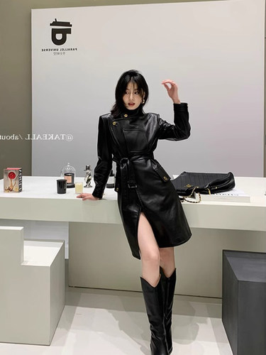 西装真皮皮衣外套2026新款爆款女