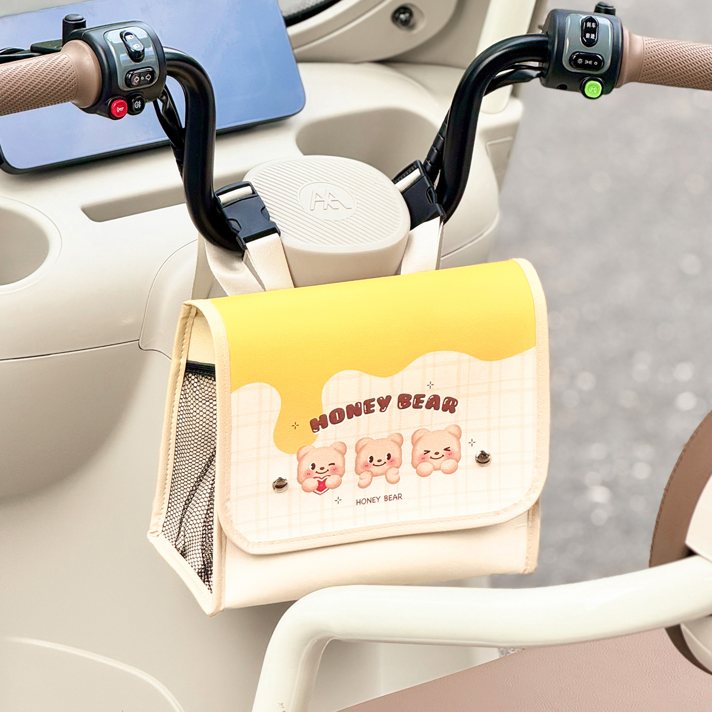 三轮车可爱防水挂物包侧边储物包