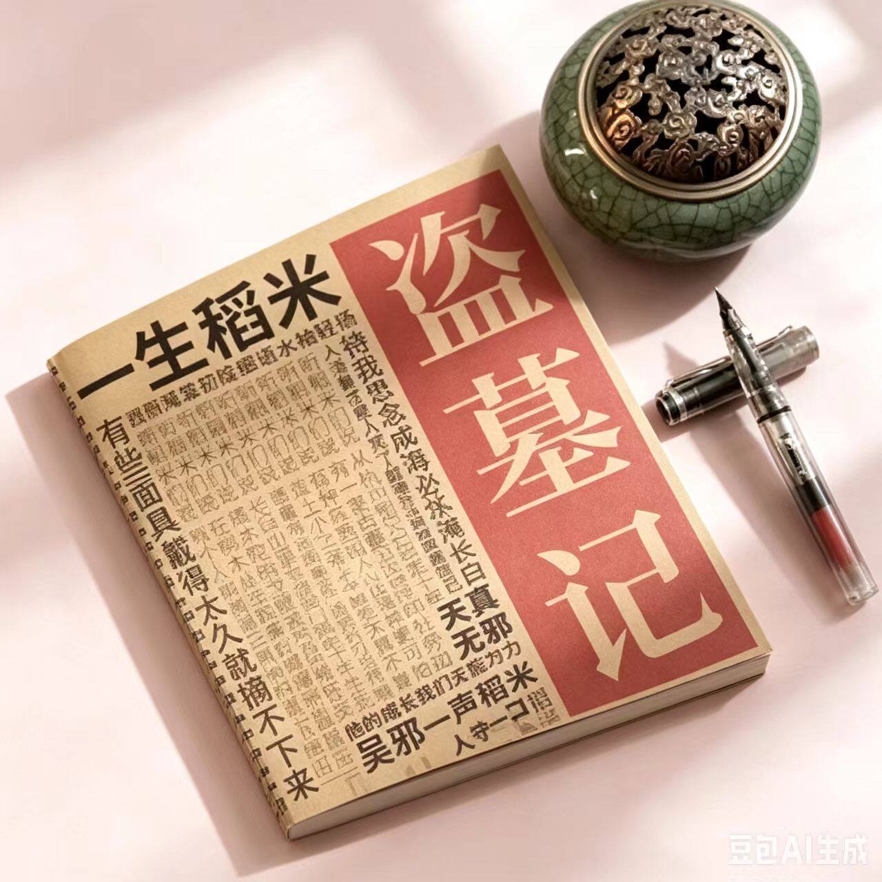 盗墓笔记瘦金体练字帖