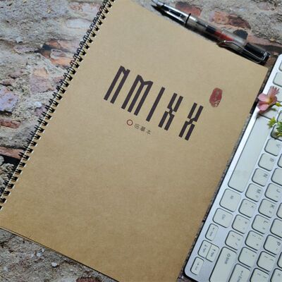 NMIXX女团周边歌词钢笔练字帖