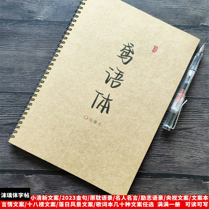 网红手写体字帖临摹练字