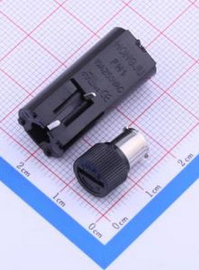 FH1-206W 保险丝座(盒) 卧式保险座5*20（两件套） -