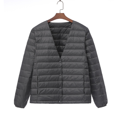 轻薄羽绒服内胆不钻绒