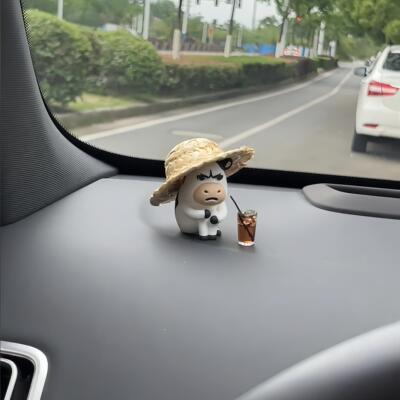 emo草地牛模型可爱丑萌牛