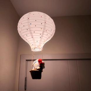 hellokitty热气球可爱小夜灯挂件diy装饰材料包家居装饰摆件挂饰