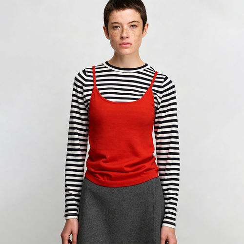 extreme cashmere 26PF n°471修身吊带 老虎上上山 买手店
