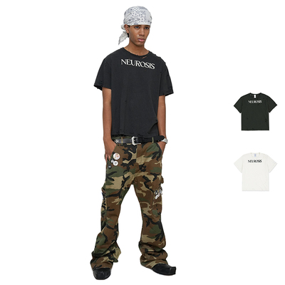 Protocol Index 25AW NEUROSIS做旧T恤 老虎上上山 买手店