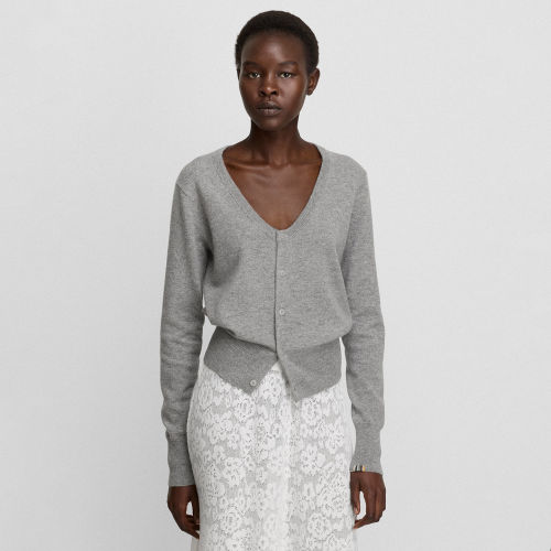 extreme cashmere 26AW n°511 dorothea圆领开衫 老虎上上山