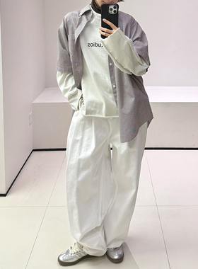 HED MAYNER 26SS 白色牛仔长裤 老虎上上山 买手店