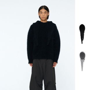 AMOMENTO 25AW 毛绒巴拉克拉法帽围巾 老虎上上山 买手店