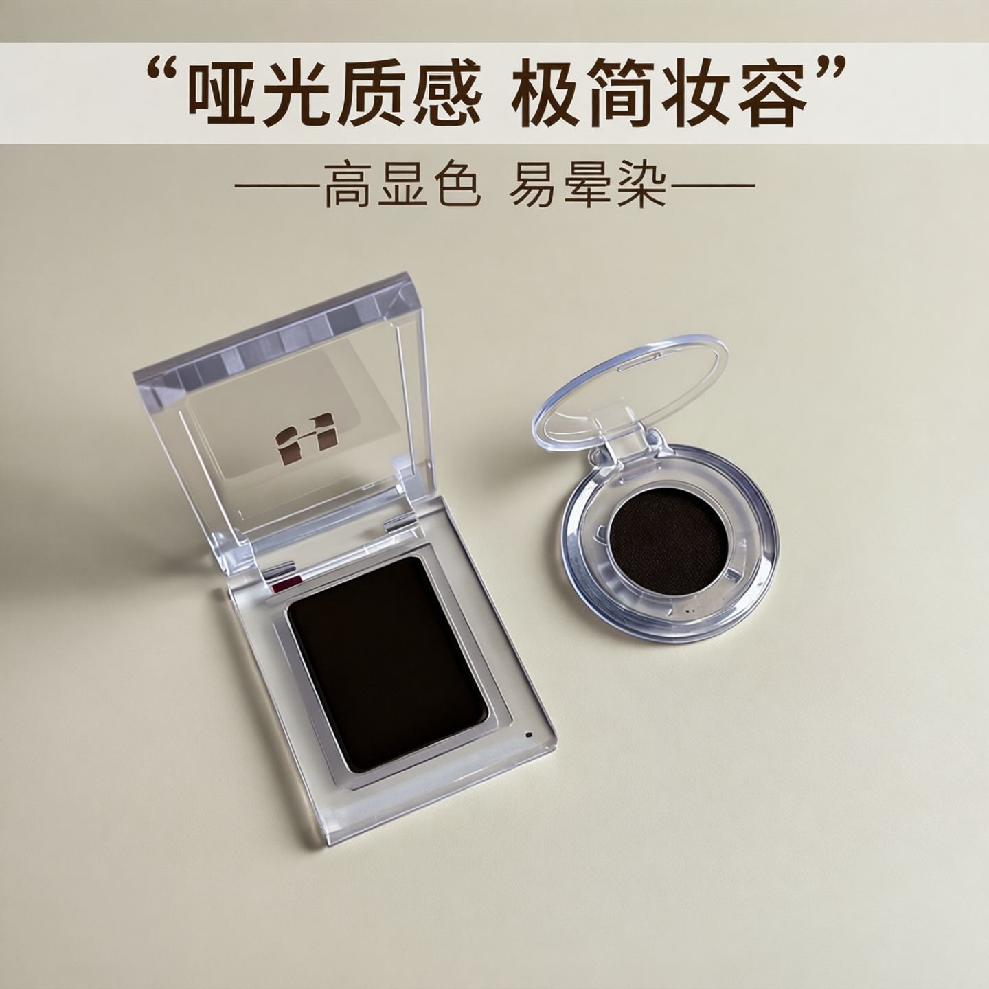 韩国Holika惑丽客单色眼影眼线膏小样哑光啫喱96/97/98试色