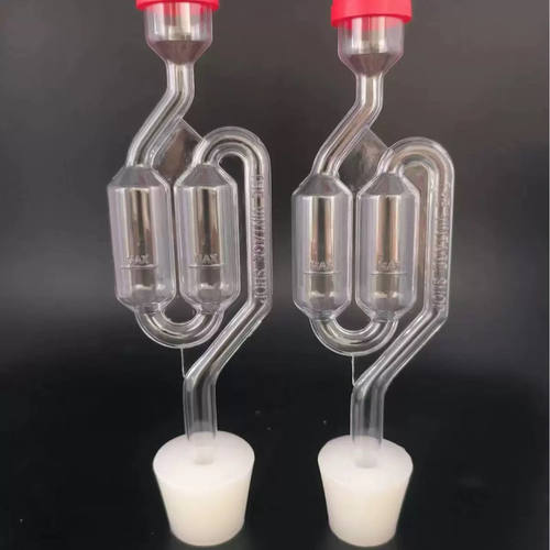 s弯形水封酿酒排气阀12L怡宝矿泉水桶自动排气单向阀防虫蝇带盖