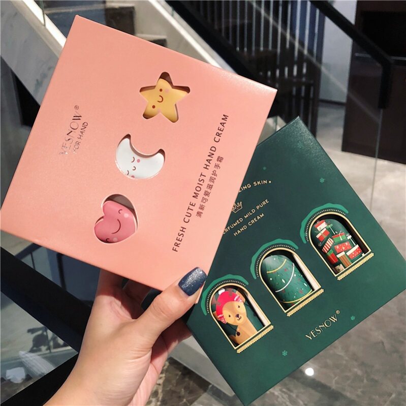 护手霜秋冬季防干裂小巧礼盒套装