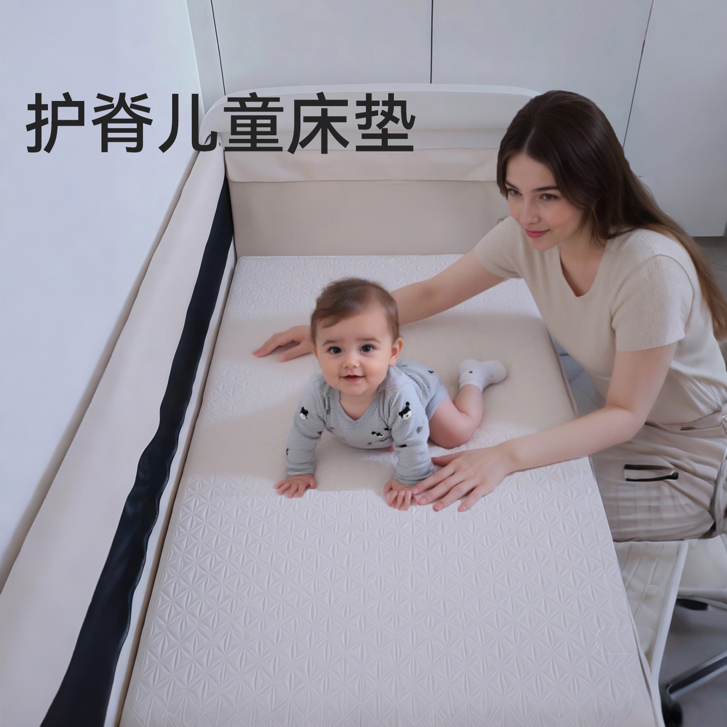 儿童护脊床垫可拆洗宝宝婴儿床垫拼接床幼儿园褥子午睡专用床垫