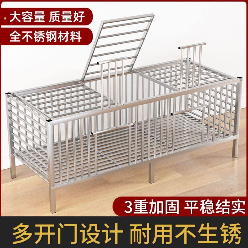 养殖笼厂家直销鸽子笼大中小号大号加粗专用笼组装阳台家用鸡笼子