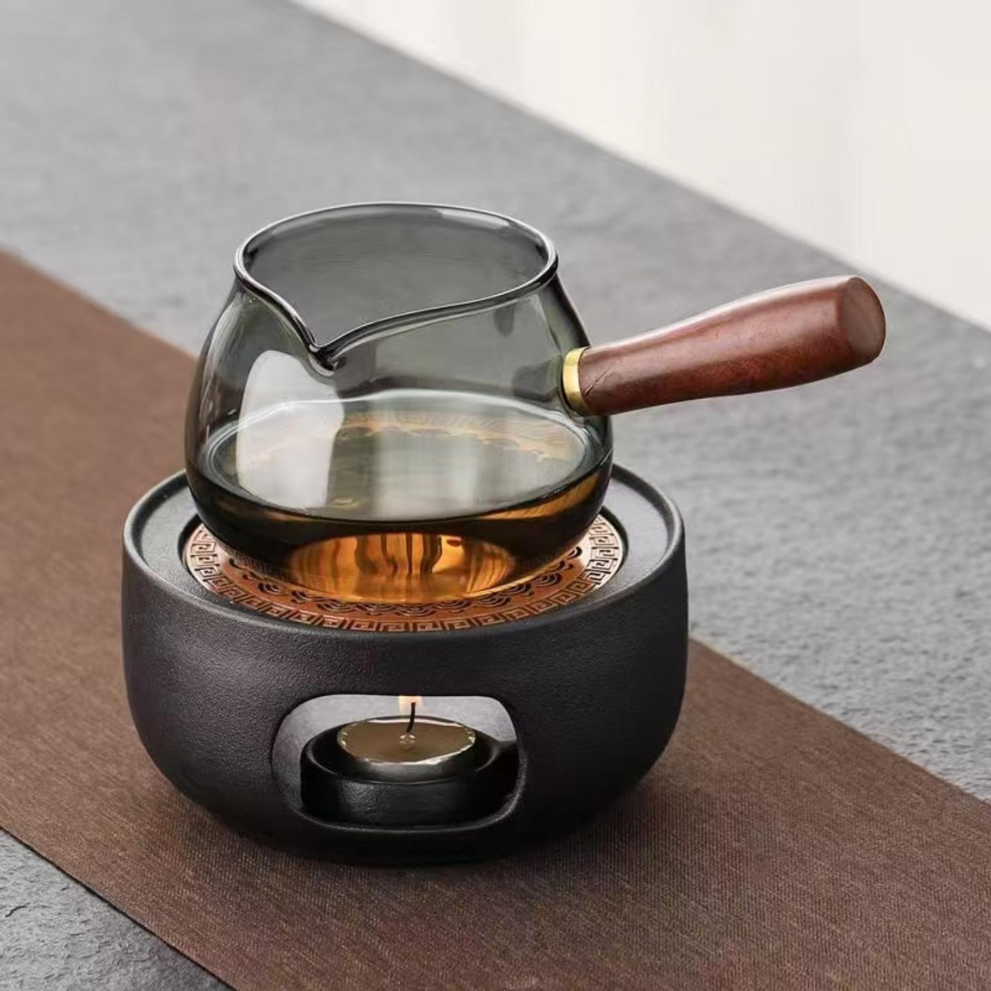 复古蜡烛加热温茶炉底座提香器
