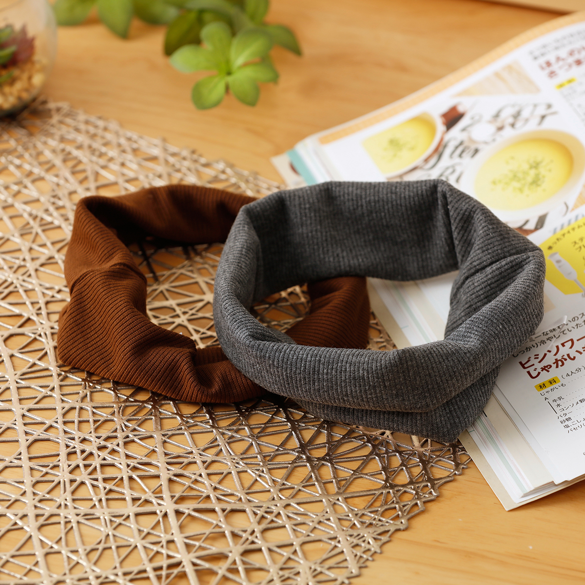 NITORI宜得利家居百搭纯色束发带