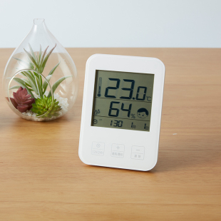 NITORI宜得利家居 NT681 家用床头电子钟简约多功能电子温湿度计