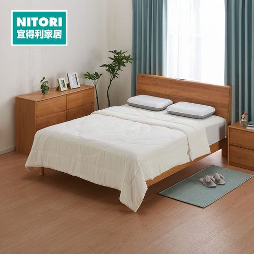 NITORI宜得利家居实木日式床架