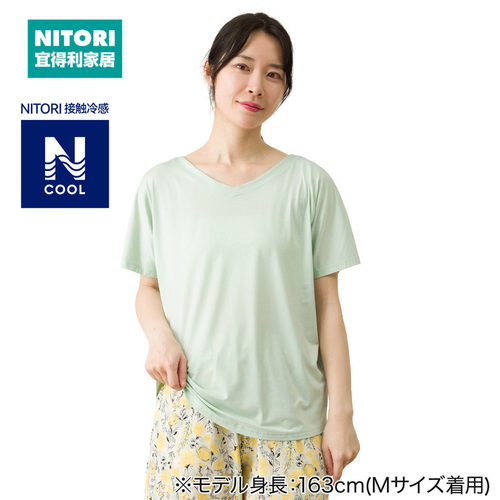 NITORI宜得利家居冷感蝙蝠袖T恤