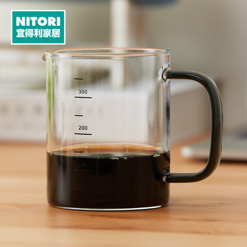 NITORI宜得利家居耐热玻璃量杯