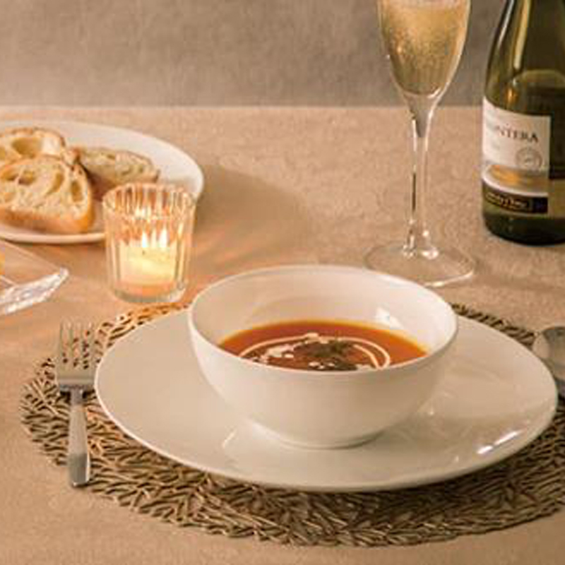 宜得利家居厨房螺纹碗汤杯