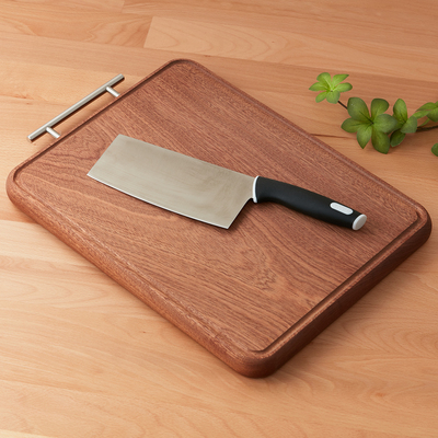 NITORI宜得利家居 T型把手乌檀木砧板 4030