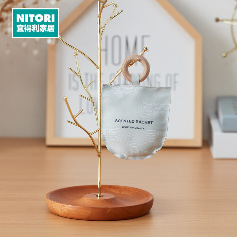 NITORI宜得利家居衣柜香薰车载香包衣服厨卫香囊室内香气挂件