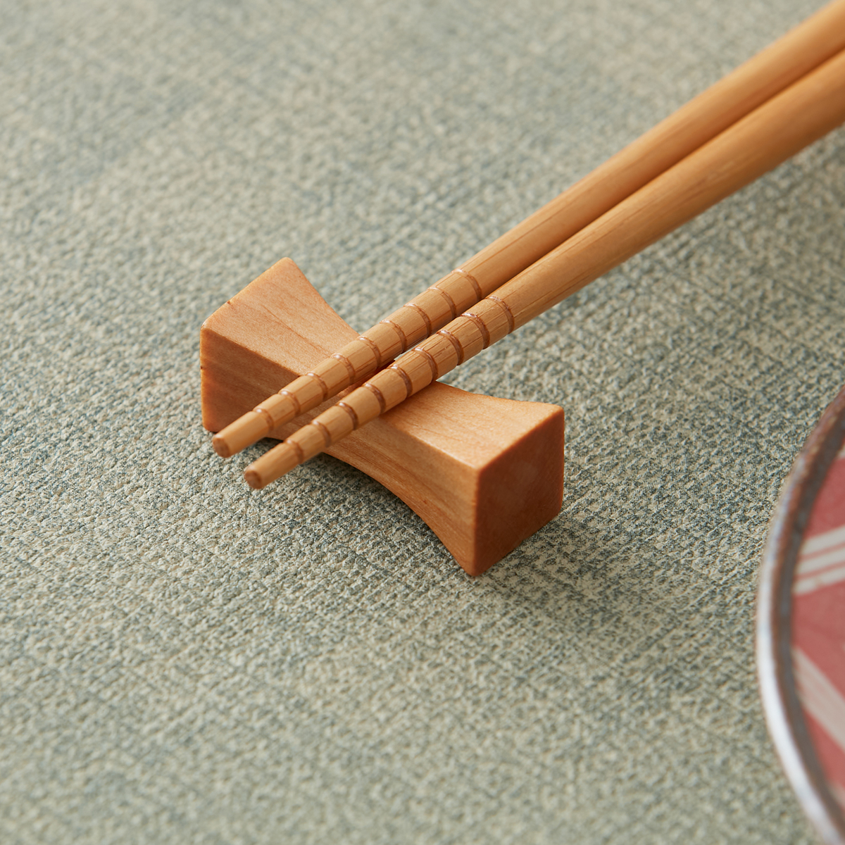 NITORI宜得利家居实木筷子架筷托