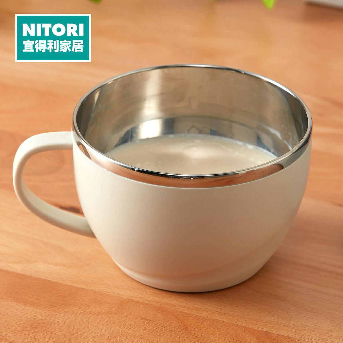 NITORI宜得利家居不锈钢杯碗盘图片