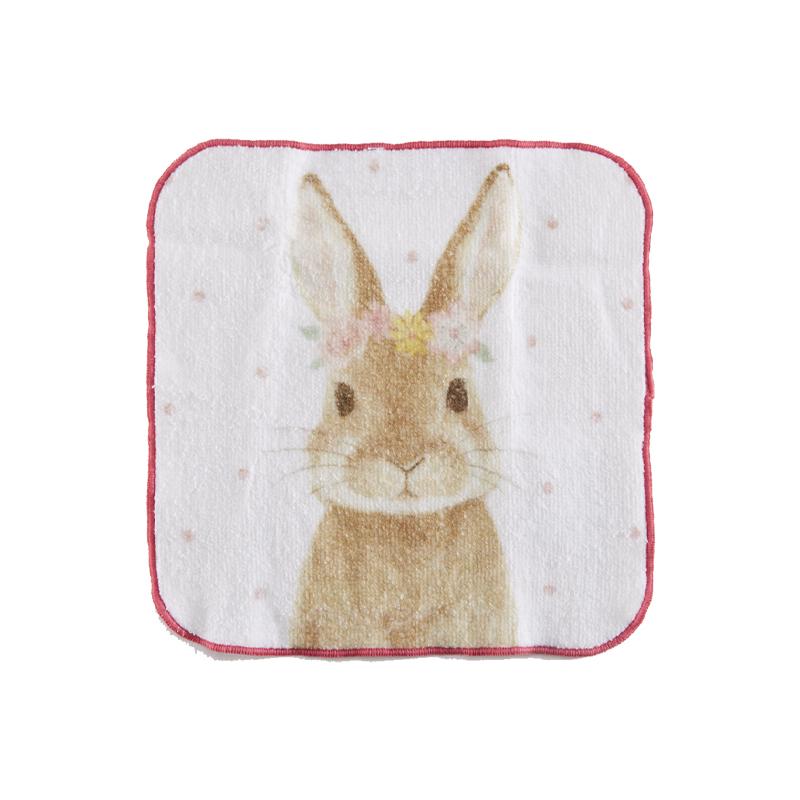 NITORI擦手巾纯棉手帕巾