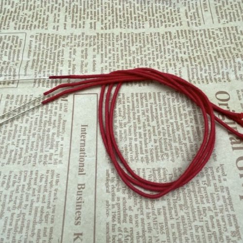 【祝融】IMCO爱酷棉芯带穿针引线长约33cm个性红色蓝色系列批发