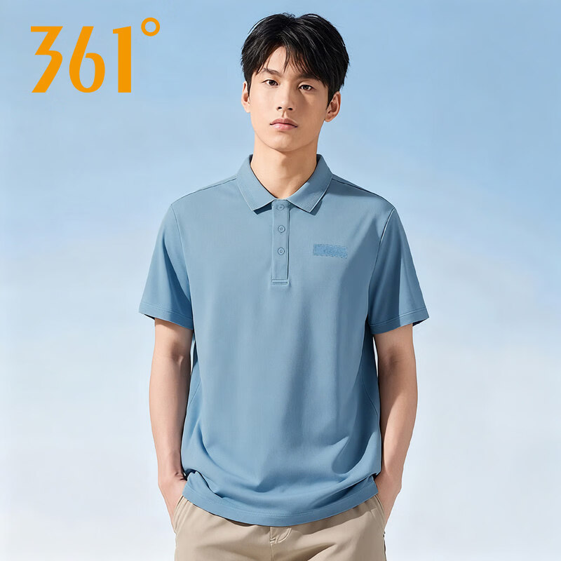 361°翻领短袖POLO衫透气t恤
