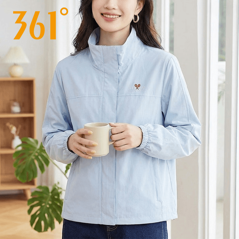 361°运动风衣女装宽松外套