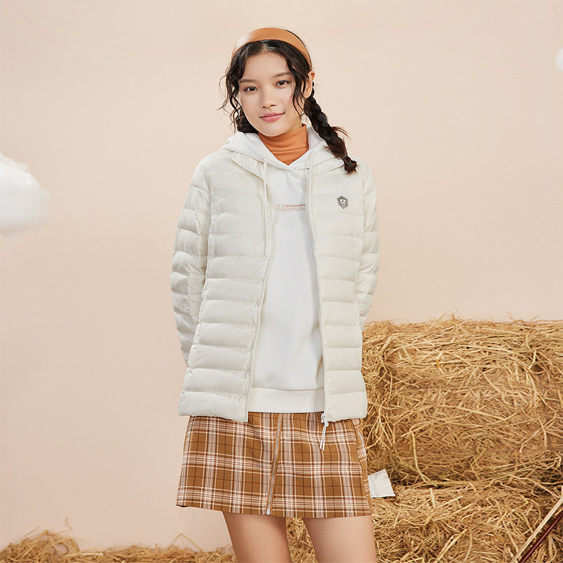 氢翼 361度羽绒服女2022冬季新款轻薄短款羽绒服保暖立领羽绒外套,运动服/休闲服装,运动羽绒服,淘宝优惠券,粉丝福利购,淘宝优惠卷