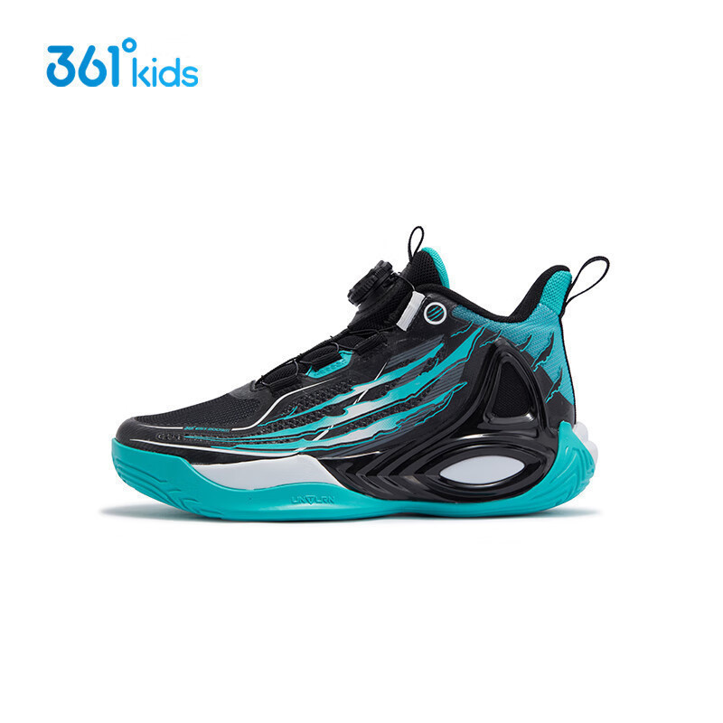 361度童鞋男童篮球鞋旋钮扣