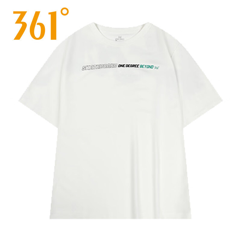 361°短袖T恤男士夏季街舞嘻哈风2026夏季休闲半袖男装运动上衣