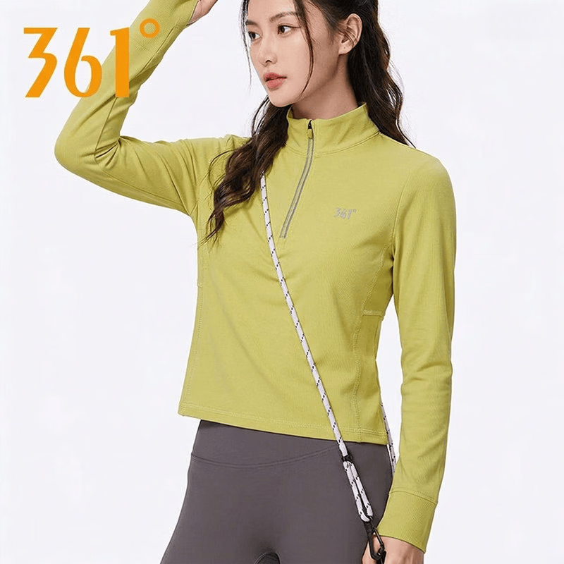 361°长袖T恤修身透气女装