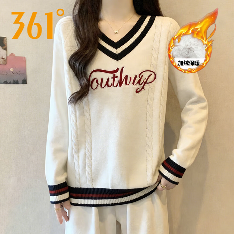361°套头毛衫女装保暖毛衣