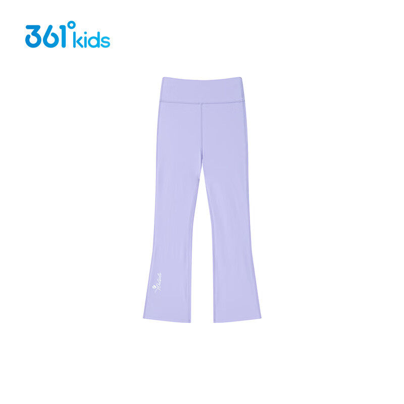 361°童装运动裤女童紧身裤长裤2026春季新款中大童喇叭裤子