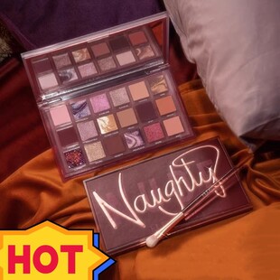 直播同款2020圣诞Naughty nude反转玫瑰脆香米眼影盘
