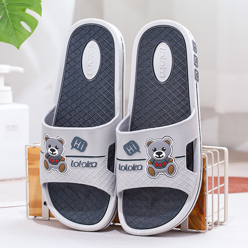 路路佳春夏防滑透气情侣浴室拖鞋