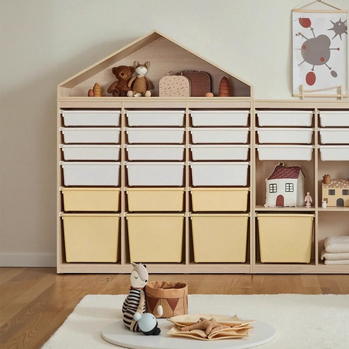 实木储物柜儿童玩具柜