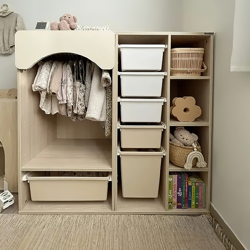 汉森儿童衣柜女孩家用卧室小户型