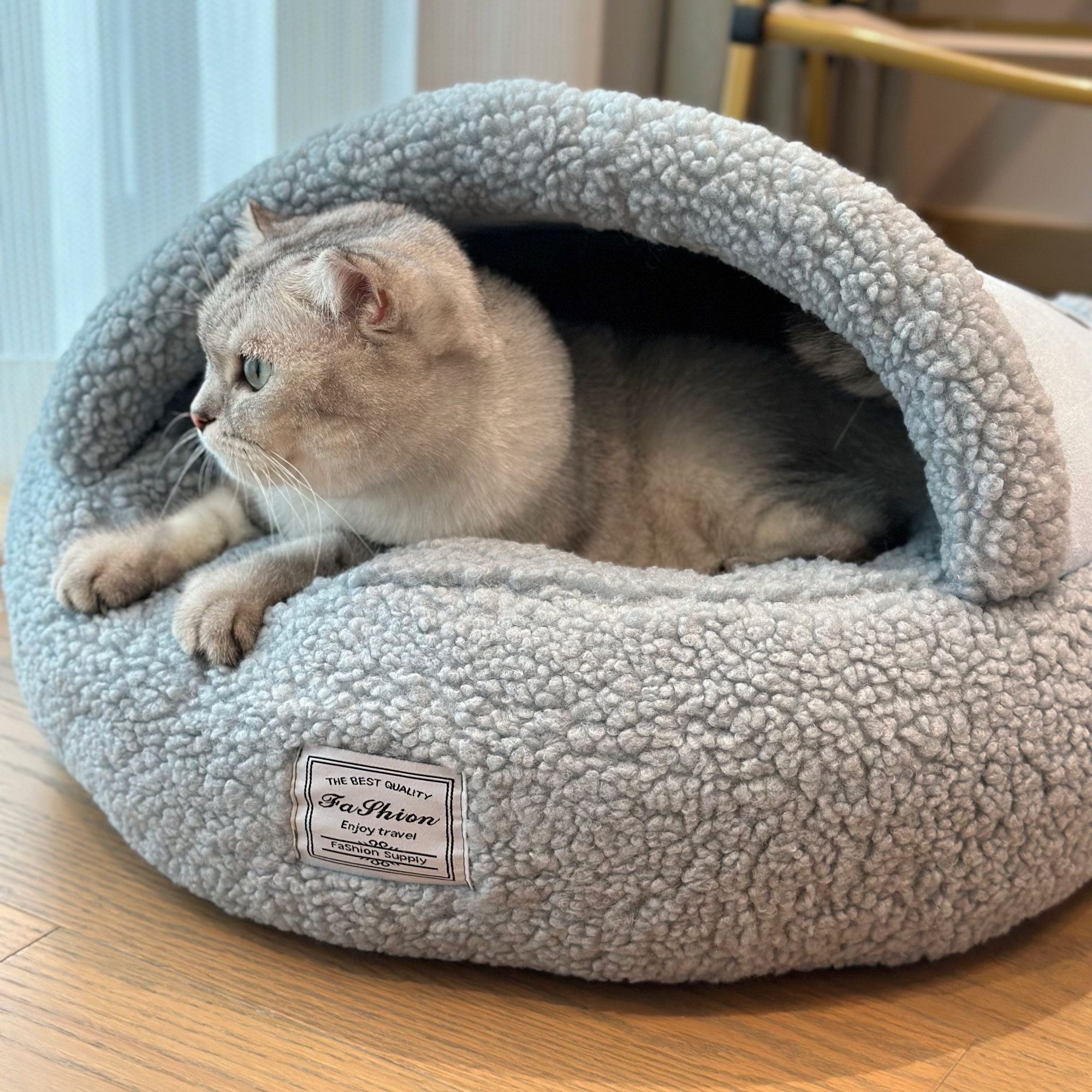 带盖子防风帐篷猫窝狗窝
