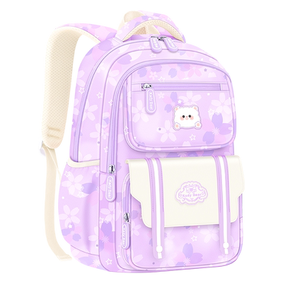 小学生玉桂狗女童书包轻便护脊