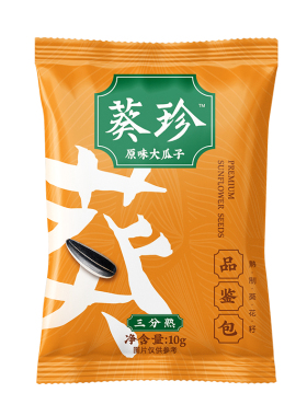 【u先派样】洽洽葵珍原味大瓜子三分熟10g*1小包装葵花籽