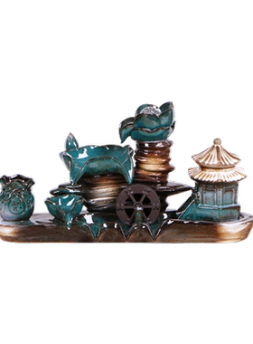 陶瓷自动循环流水喷泉室内